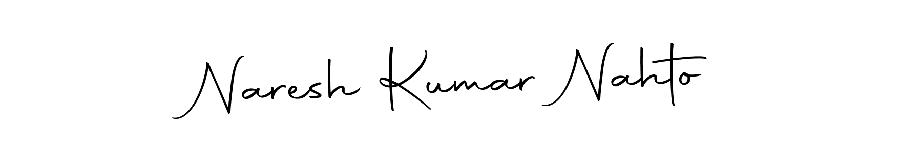 This is the best signature style for the Naresh Kumar Nahto name. Also you like these signature font (Autography-DOLnW). Mix name signature. Naresh Kumar Nahto signature style 10 images and pictures png