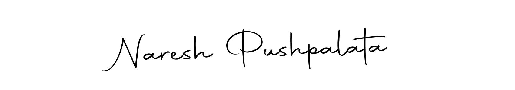if you are searching for the best signature style for your name Naresh Pushpalata. so please give up your signature search. here we have designed multiple signature styles  using Autography-DOLnW. Naresh Pushpalata signature style 10 images and pictures png