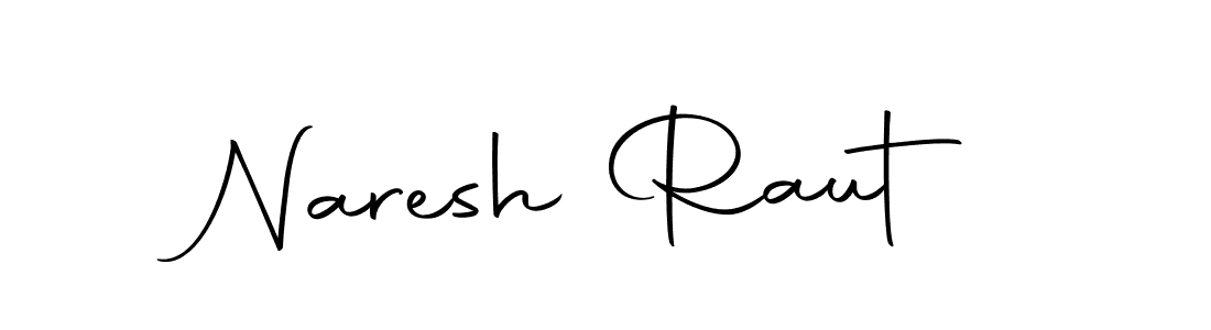 Naresh Raut stylish signature style. Best Handwritten Sign (Autography-DOLnW) for my name. Handwritten Signature Collection Ideas for my name Naresh Raut. Naresh Raut signature style 10 images and pictures png