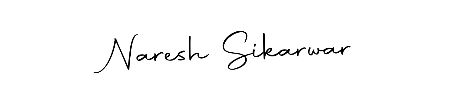 It looks lik you need a new signature style for name Naresh Sikarwar. Design unique handwritten (Autography-DOLnW) signature with our free signature maker in just a few clicks. Naresh Sikarwar signature style 10 images and pictures png