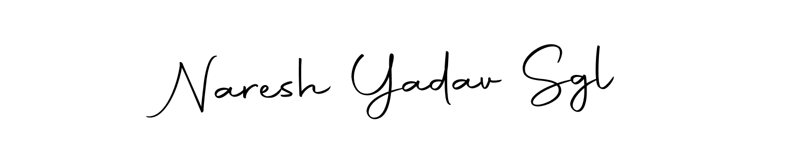 It looks lik you need a new signature style for name Naresh Yadav Sgl. Design unique handwritten (Autography-DOLnW) signature with our free signature maker in just a few clicks. Naresh Yadav Sgl signature style 10 images and pictures png