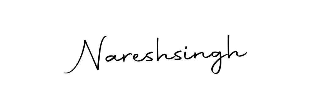 Make a beautiful signature design for name Nareshsingh. Use this online signature maker to create a handwritten signature for free. Nareshsingh signature style 10 images and pictures png