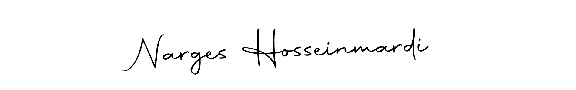 Make a beautiful signature design for name Narges Hosseinmardi. With this signature (Autography-DOLnW) style, you can create a handwritten signature for free. Narges Hosseinmardi signature style 10 images and pictures png