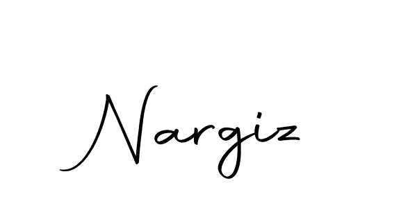 The best way (Autography-DOLnW) to make a short signature is to pick only two or three words in your name. The name Nargiz include a total of six letters. For converting this name. Nargiz signature style 10 images and pictures png