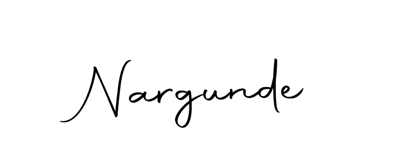How to make Nargunde name signature. Use Autography-DOLnW style for creating short signs online. This is the latest handwritten sign. Nargunde signature style 10 images and pictures png
