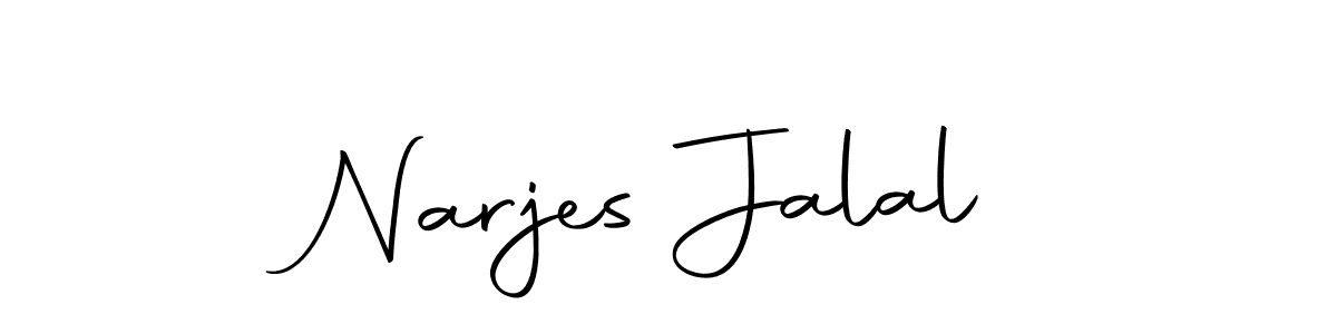 Also we have Narjes Jalal name is the best signature style. Create professional handwritten signature collection using Autography-DOLnW autograph style. Narjes Jalal signature style 10 images and pictures png