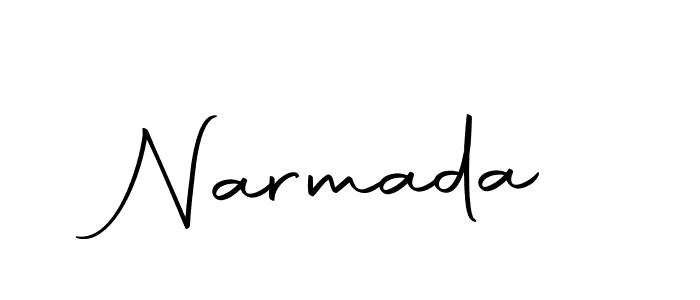 You should practise on your own different ways (Autography-DOLnW) to write your name (Narmada) in signature. don't let someone else do it for you. Narmada signature style 10 images and pictures png