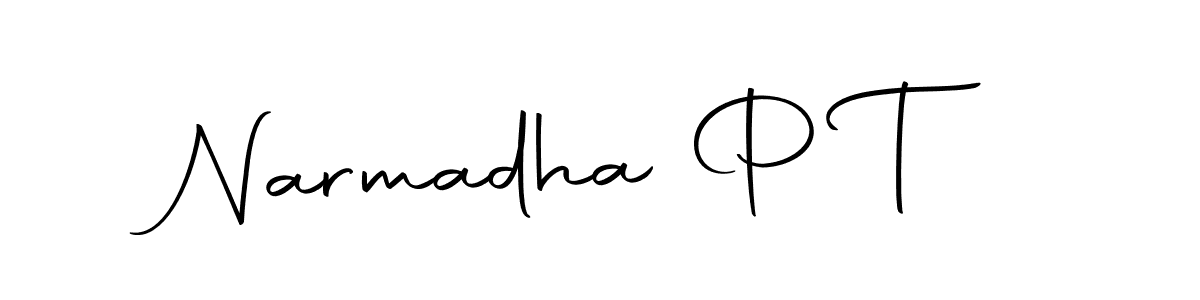 Also You can easily find your signature by using the search form. We will create Narmadha P T name handwritten signature images for you free of cost using Autography-DOLnW sign style. Narmadha P T signature style 10 images and pictures png