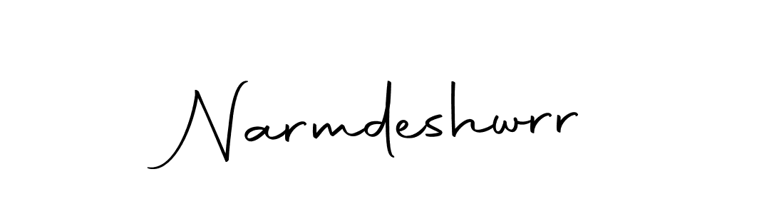 Make a beautiful signature design for name Narmdeshwrr. With this signature (Autography-DOLnW) style, you can create a handwritten signature for free. Narmdeshwrr signature style 10 images and pictures png