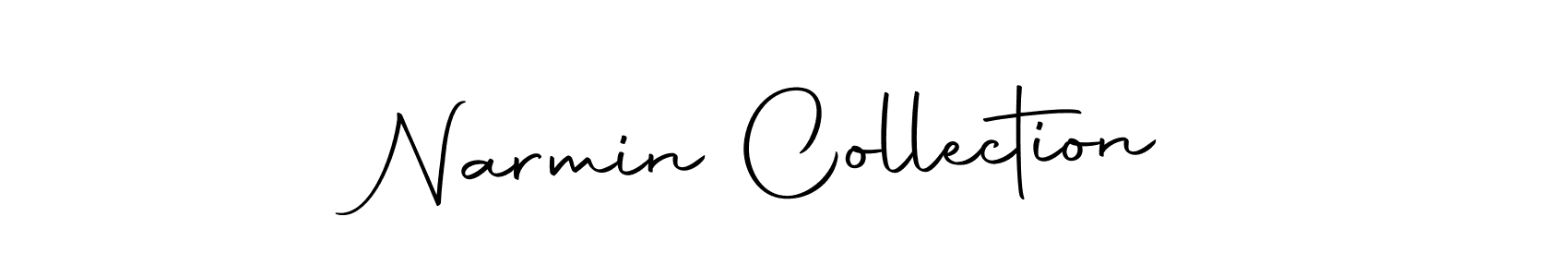 Narmin Collection stylish signature style. Best Handwritten Sign (Autography-DOLnW) for my name. Handwritten Signature Collection Ideas for my name Narmin Collection. Narmin Collection signature style 10 images and pictures png