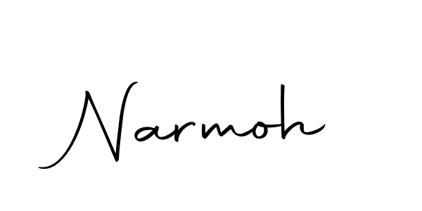 You should practise on your own different ways (Autography-DOLnW) to write your name (Narmoh) in signature. don't let someone else do it for you. Narmoh signature style 10 images and pictures png