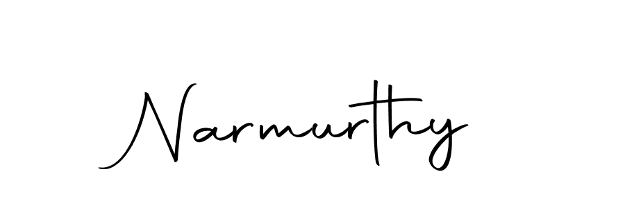 Narmurthy stylish signature style. Best Handwritten Sign (Autography-DOLnW) for my name. Handwritten Signature Collection Ideas for my name Narmurthy. Narmurthy signature style 10 images and pictures png