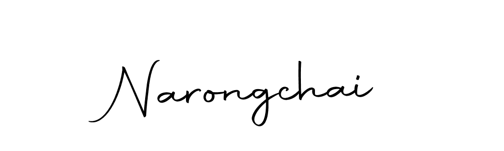 Narongchai stylish signature style. Best Handwritten Sign (Autography-DOLnW) for my name. Handwritten Signature Collection Ideas for my name Narongchai. Narongchai signature style 10 images and pictures png