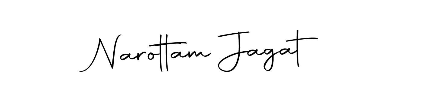 How to make Narottam Jagat name signature. Use Autography-DOLnW style for creating short signs online. This is the latest handwritten sign. Narottam Jagat signature style 10 images and pictures png