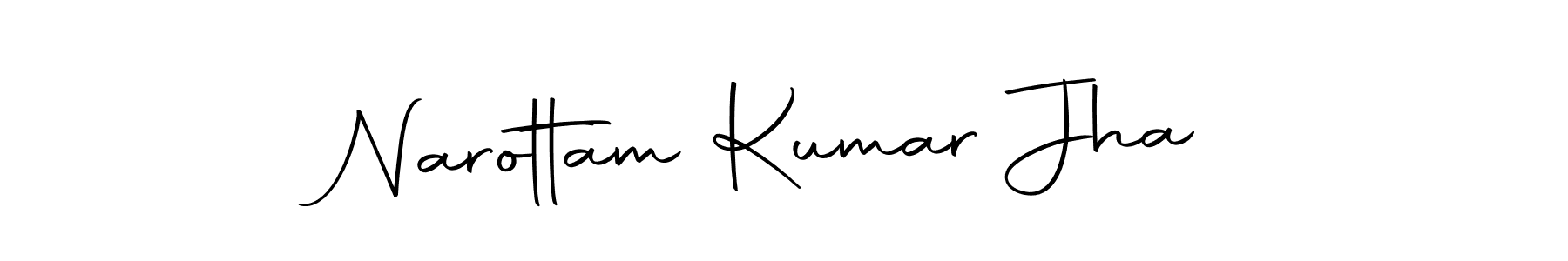 Make a short Narottam Kumar Jha signature style. Manage your documents anywhere anytime using Autography-DOLnW. Create and add eSignatures, submit forms, share and send files easily. Narottam Kumar Jha signature style 10 images and pictures png