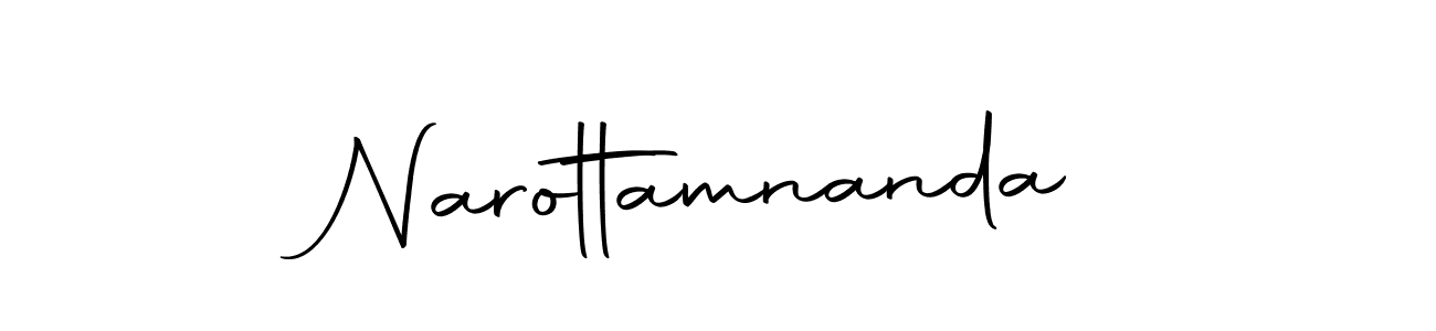 Make a beautiful signature design for name Narottamnanda. With this signature (Autography-DOLnW) style, you can create a handwritten signature for free. Narottamnanda signature style 10 images and pictures png