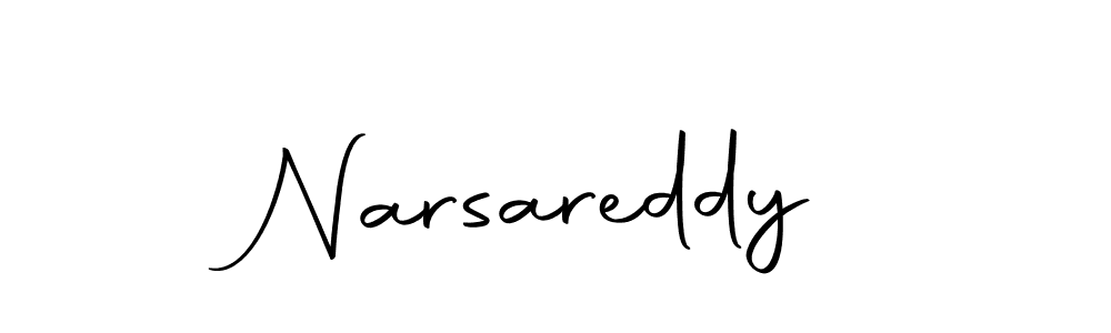 Make a beautiful signature design for name Narsareddy. With this signature (Autography-DOLnW) style, you can create a handwritten signature for free. Narsareddy signature style 10 images and pictures png