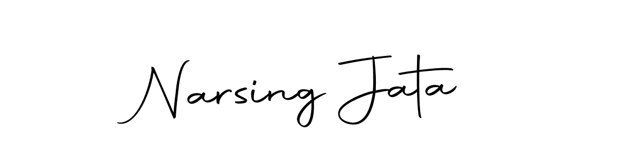 You can use this online signature creator to create a handwritten signature for the name Narsing Jata. This is the best online autograph maker. Narsing Jata signature style 10 images and pictures png