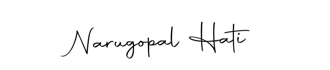 Make a short Narugopal Hati signature style. Manage your documents anywhere anytime using Autography-DOLnW. Create and add eSignatures, submit forms, share and send files easily. Narugopal Hati signature style 10 images and pictures png