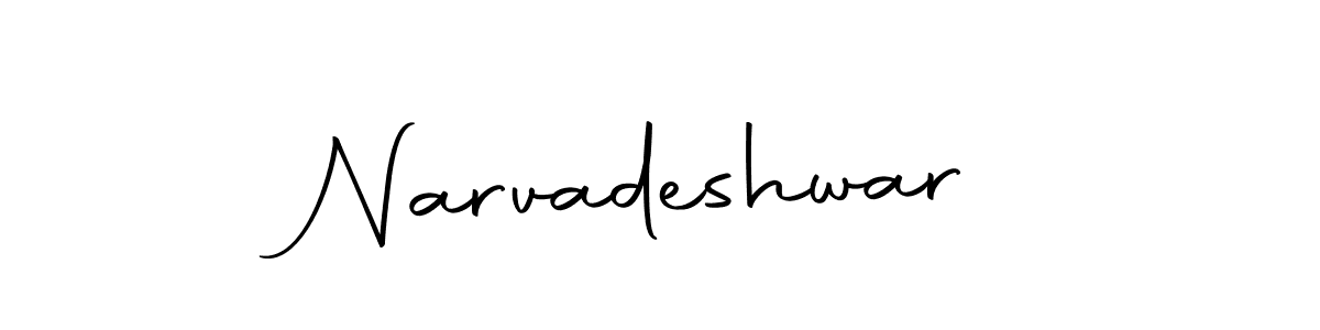 You should practise on your own different ways (Autography-DOLnW) to write your name (Narvadeshwar) in signature. don't let someone else do it for you. Narvadeshwar signature style 10 images and pictures png