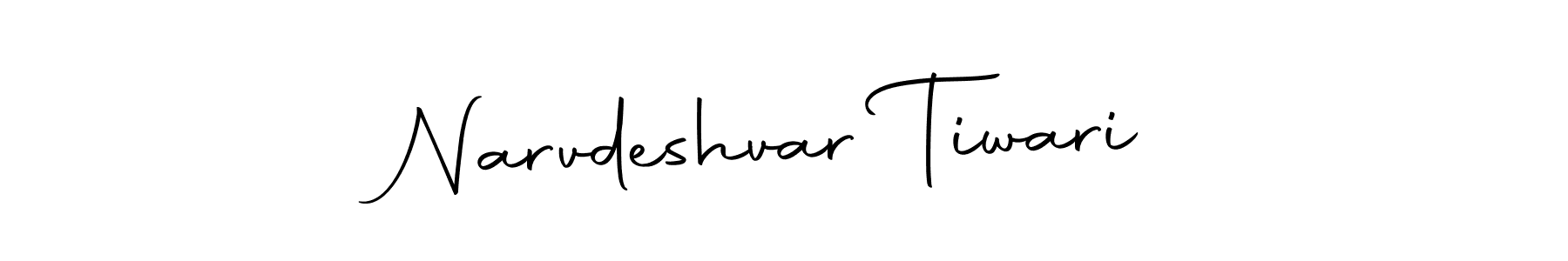 Use a signature maker to create a handwritten signature online. With this signature software, you can design (Autography-DOLnW) your own signature for name Narvdeshvar Tiwari. Narvdeshvar Tiwari signature style 10 images and pictures png