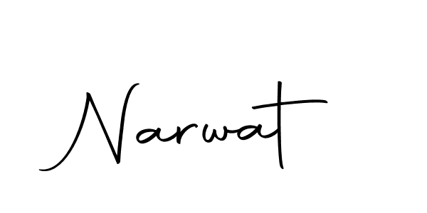 Make a beautiful signature design for name Narwat. Use this online signature maker to create a handwritten signature for free. Narwat signature style 10 images and pictures png