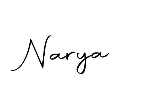 How to make Narya name signature. Use Autography-DOLnW style for creating short signs online. This is the latest handwritten sign. Narya signature style 10 images and pictures png