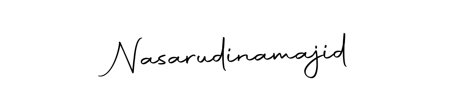 Make a beautiful signature design for name Nasarudinamajid. With this signature (Autography-DOLnW) style, you can create a handwritten signature for free. Nasarudinamajid signature style 10 images and pictures png