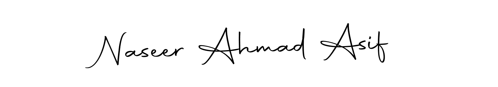 Naseer Ahmad Asif stylish signature style. Best Handwritten Sign (Autography-DOLnW) for my name. Handwritten Signature Collection Ideas for my name Naseer Ahmad Asif. Naseer Ahmad Asif signature style 10 images and pictures png