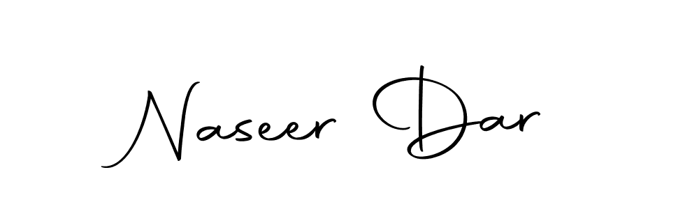 Use a signature maker to create a handwritten signature online. With this signature software, you can design (Autography-DOLnW) your own signature for name Naseer Dar. Naseer Dar signature style 10 images and pictures png