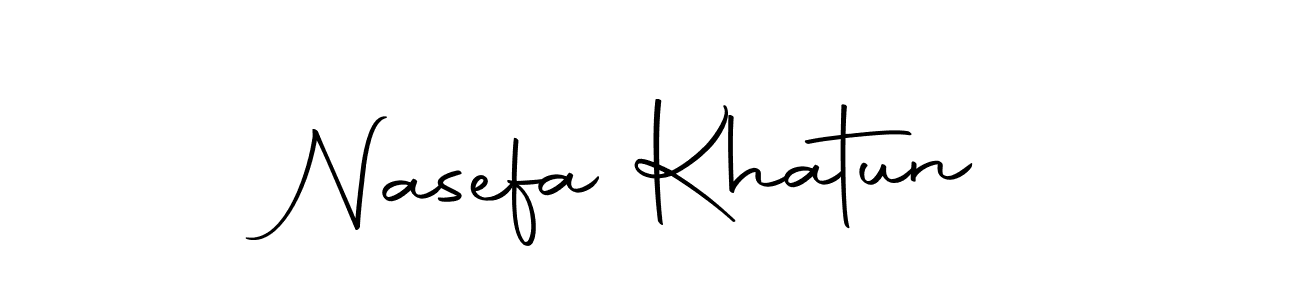 Use a signature maker to create a handwritten signature online. With this signature software, you can design (Autography-DOLnW) your own signature for name Nasefa Khatun. Nasefa Khatun signature style 10 images and pictures png