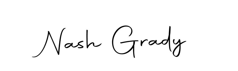 Here are the top 10 professional signature styles for the name Nash Grady. These are the best autograph styles you can use for your name. Nash Grady signature style 10 images and pictures png