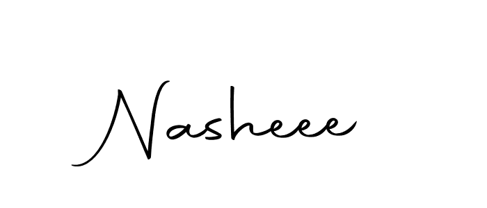 You should practise on your own different ways (Autography-DOLnW) to write your name (Nasheee) in signature. don't let someone else do it for you. Nasheee signature style 10 images and pictures png