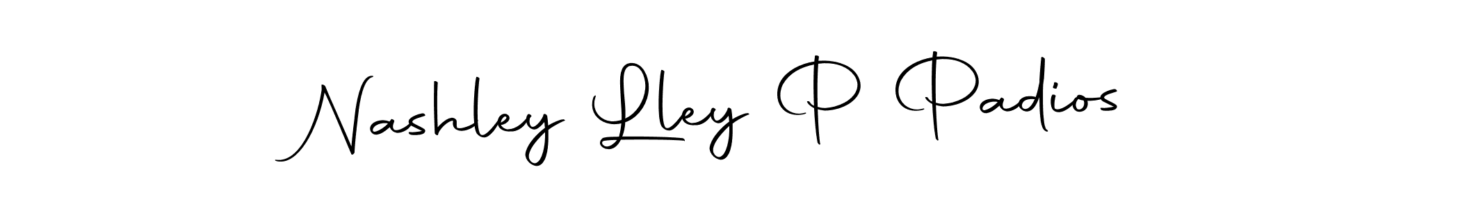 Make a short Nashley Lley P Padios signature style. Manage your documents anywhere anytime using Autography-DOLnW. Create and add eSignatures, submit forms, share and send files easily. Nashley Lley P Padios signature style 10 images and pictures png