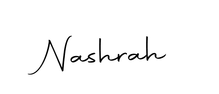 Make a beautiful signature design for name Nashrah. Use this online signature maker to create a handwritten signature for free. Nashrah signature style 10 images and pictures png