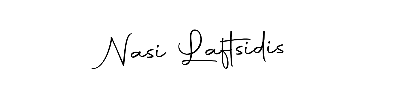 The best way (Autography-DOLnW) to make a short signature is to pick only two or three words in your name. The name Nasi Laftsidis include a total of six letters. For converting this name. Nasi Laftsidis signature style 10 images and pictures png
