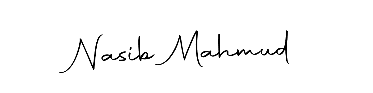 Nasib Mahmud stylish signature style. Best Handwritten Sign (Autography-DOLnW) for my name. Handwritten Signature Collection Ideas for my name Nasib Mahmud. Nasib Mahmud signature style 10 images and pictures png