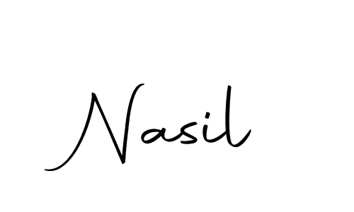 Also we have Nasil name is the best signature style. Create professional handwritten signature collection using Autography-DOLnW autograph style. Nasil signature style 10 images and pictures png