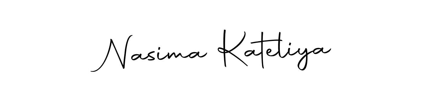 Make a beautiful signature design for name Nasima Kateliya. With this signature (Autography-DOLnW) style, you can create a handwritten signature for free. Nasima Kateliya signature style 10 images and pictures png