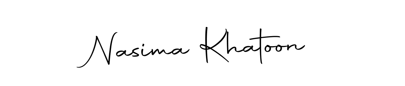 Also we have Nasima Khatoon name is the best signature style. Create professional handwritten signature collection using Autography-DOLnW autograph style. Nasima Khatoon signature style 10 images and pictures png