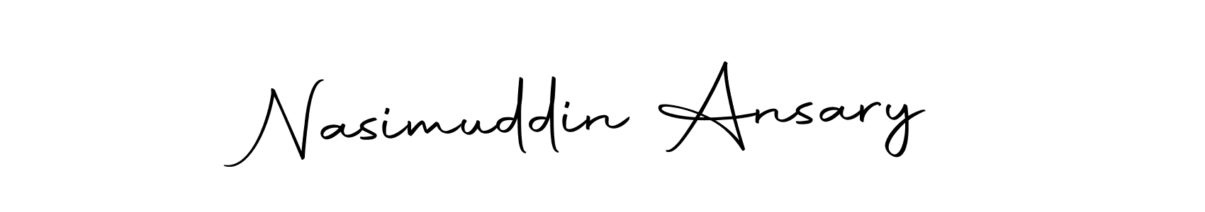 Use a signature maker to create a handwritten signature online. With this signature software, you can design (Autography-DOLnW) your own signature for name Nasimuddin Ansary. Nasimuddin Ansary signature style 10 images and pictures png