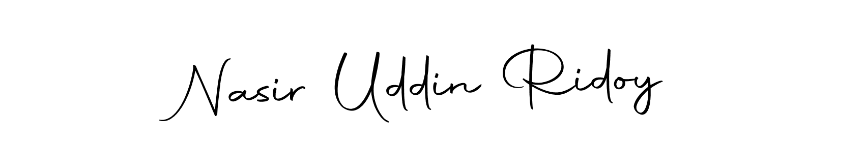 Here are the top 10 professional signature styles for the name Nasir Uddin Ridoy. These are the best autograph styles you can use for your name. Nasir Uddin Ridoy signature style 10 images and pictures png