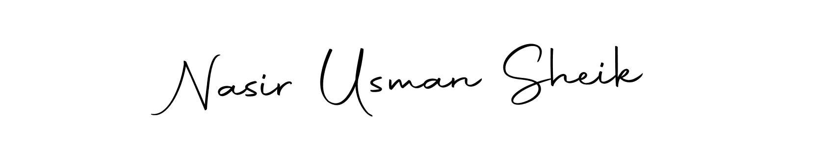 You can use this online signature creator to create a handwritten signature for the name Nasir Usman Sheik. This is the best online autograph maker. Nasir Usman Sheik signature style 10 images and pictures png