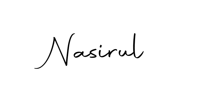 How to make Nasirul name signature. Use Autography-DOLnW style for creating short signs online. This is the latest handwritten sign. Nasirul signature style 10 images and pictures png