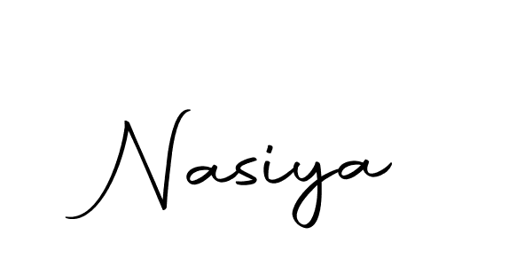 How to make Nasiya signature? Autography-DOLnW is a professional autograph style. Create handwritten signature for Nasiya name. Nasiya signature style 10 images and pictures png