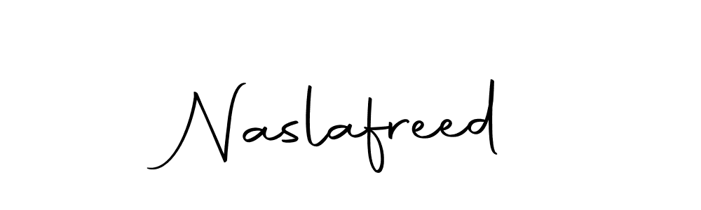 Make a beautiful signature design for name Naslafreed. With this signature (Autography-DOLnW) style, you can create a handwritten signature for free. Naslafreed signature style 10 images and pictures png