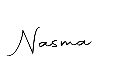 Also You can easily find your signature by using the search form. We will create Nasma name handwritten signature images for you free of cost using Autography-DOLnW sign style. Nasma signature style 10 images and pictures png