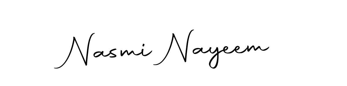 It looks lik you need a new signature style for name Nasmi Nayeem. Design unique handwritten (Autography-DOLnW) signature with our free signature maker in just a few clicks. Nasmi Nayeem signature style 10 images and pictures png