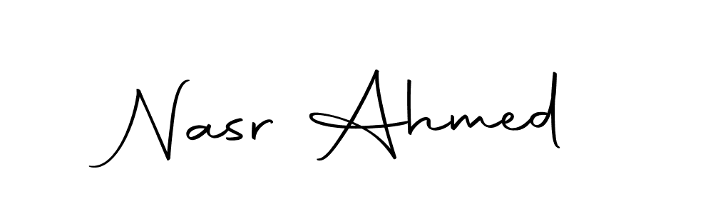 This is the best signature style for the Nasr Ahmed name. Also you like these signature font (Autography-DOLnW). Mix name signature. Nasr Ahmed signature style 10 images and pictures png