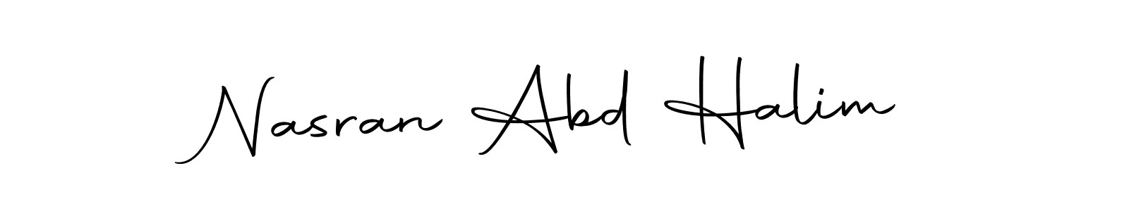 Check out images of Autograph of Nasran Abd Halim name. Actor Nasran Abd Halim Signature Style. Autography-DOLnW is a professional sign style online. Nasran Abd Halim signature style 10 images and pictures png